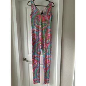 Psychedelic Bright Women’s Jumpsuit Size Medium NWT